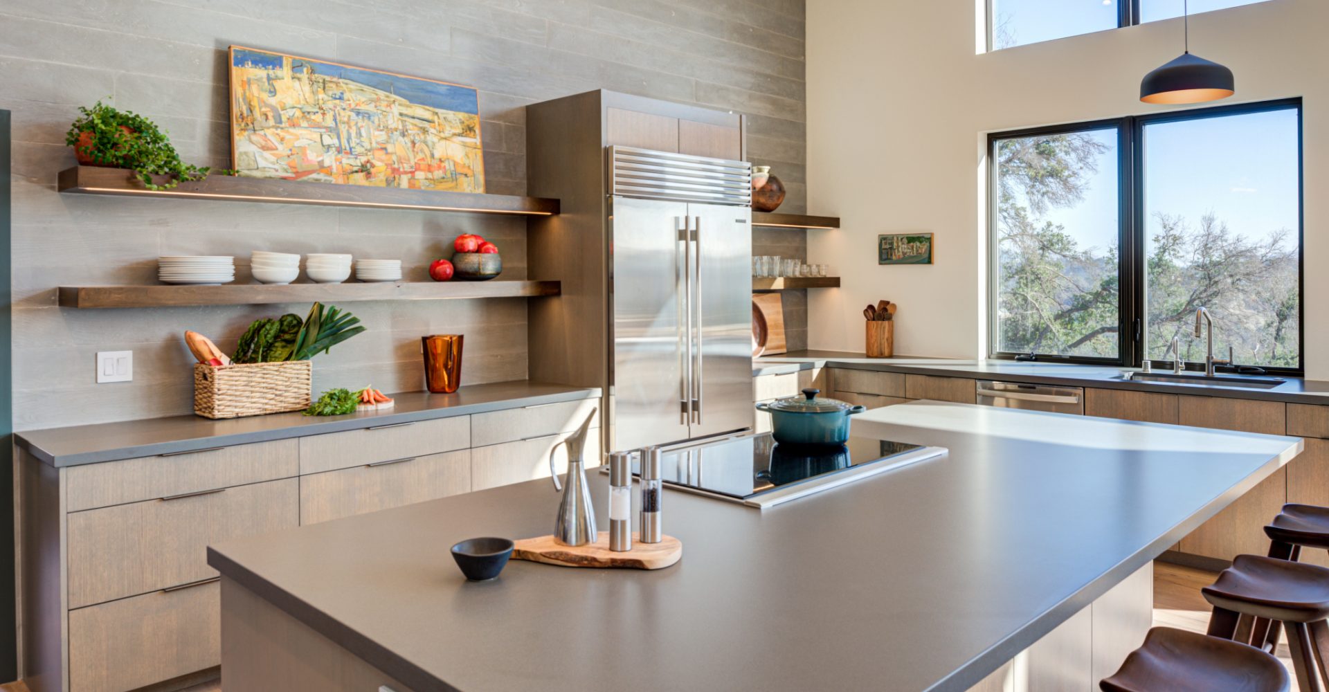 Kitchen remodel by Sonoma County home builder LEFF Design Build.
