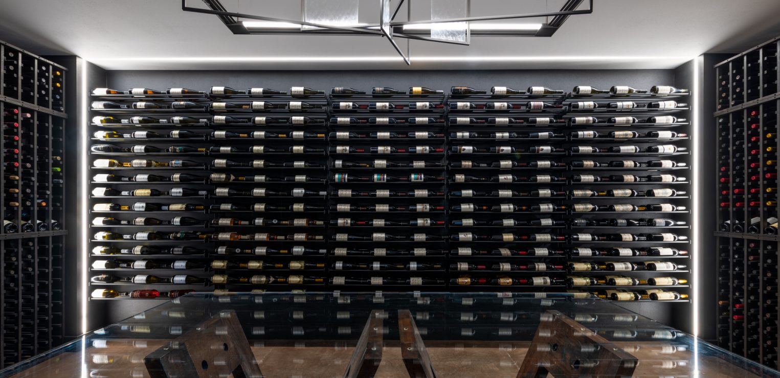 Wine cellar remodel by Sonoma County's Premier Firm for Custom Homes + Remodeling LEFF Design Build.